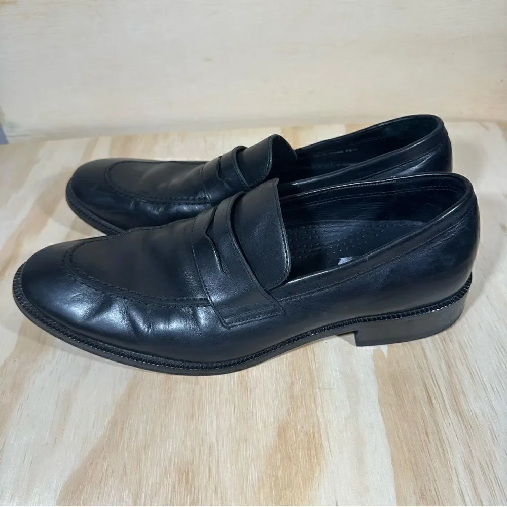 Cole Haan Nike Air Black Leather Loafers Men’s Size 11.5